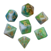Jade RPG Dice Set